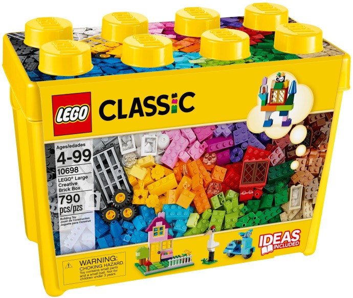 lego classic系列大号积木桶装10698创意小颗粒积木玩具 品牌:乐高